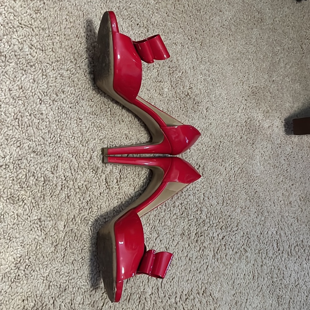 Valentino 4 Inch Red High Heels. Beautiful, Elegant &… Gem